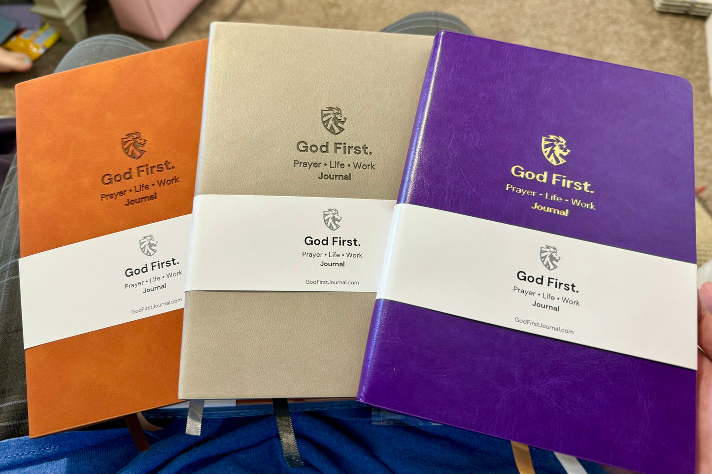 God First. Prayer • Life • Work Journal